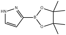 3-(4,4,5,5-TETRAMETHYL-1,3,2-DIOXABOROLANE)-PYRAZOLE Structure