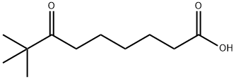 8,8-DIMETHYL-7-OXONONANOIC ACID,84451-93-4,结构式