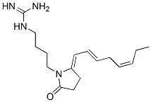 N-[4-[(E)-2-[(2E,5Z)-2,5-Octadienylidene]-5-oxopyrrolidin-1-yl]butyl]guanidine|