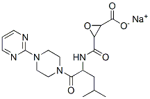 84456-45-1 sodium 3-[[4-methyl-1-oxo-1-(4-pyrimidin-2-ylpiperazin-1-yl)pentan-2-y l]carbamoyl]oxirane-2-carboxylate