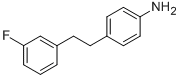 BENZENAMINE, 4-[2-(3-FLUOROPHENYL)ETHYL]-,84460-39-9,结构式