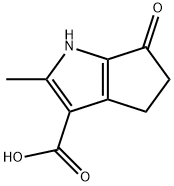 Cyclopenta[b]pyrrole-3-carboxylic acid, 1,4,5,6-tetrahydro-2-methyl-6-oxo- (9CI)|2-甲基-6-氧代-1,4,5,6-四氢环戊烯并[B]吡咯-3-羧酸