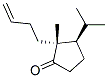 Cyclopentanone, 2-(3-butenyl)-2-methyl-3-(1-methylethyl)-, (2R,3R)- (9CI) Structure