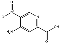 5-硝基-4-氨基-2-羧基吡啶,84487-13-8,结构式