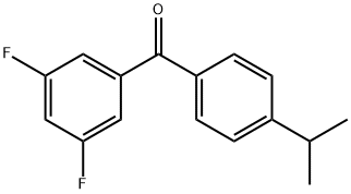 3,5-DIFLUORO-4'-ISO-PROPYLBENZOPHENONE price.