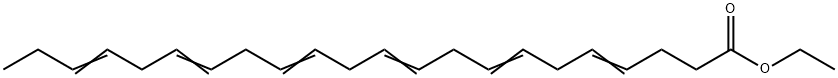 顺式-4，7，10，13，16，19二十二碳六烯酸乙酯 结构式