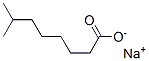sodium isononanoate Struktur
