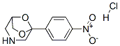 1-(4-nitrophenyl)-7,8-dioxa-3-azabicyclo[3.2.1]octane hydrochloride Structure