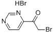 2-溴-1-(嘧啶-4-基)乙酮氢溴酸盐, 845267-57-4, 结构式