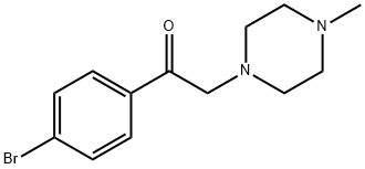 1-(4-Bromophenyl)-2-(4-methylpiperazin-1-yl)ethanone 结构式