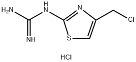 2-胍基-4-氯甲基噻唑盐酸盐, 84545-70-0, 结构式