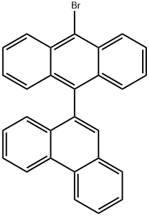 9-溴-10-(10-菲基)蒽, 845457-53-6, 结构式