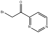 4-(溴乙酰基)嘧啶 结构式
