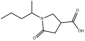 1-(1-Methylbutyl)-5-oxopyrrolidine-3-carboxylic acid|1-(1-甲基丁基)-5-氧代吡咯烷-3-羧酸