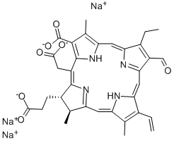 1,3-二氯-1,3,5-三嗪-2,4,6-(1H,3H,5H)三酮钠盐 结构式