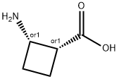 cis-2-Aminocyclobutane-1-carboxylic acid,84585-76-2,结构式