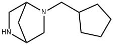 (1S,4S)-(+)-2-CYCLOPENTYLMETHYL-2,5-DIAZA-BICYCLO[2.2.1]HEPTANE DIHYDROCHLORIDE Structure