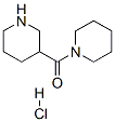PIPERIDINO(3-PIPERIDINYL)METHANONE HYDROCHLORIDE Struktur