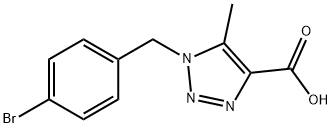 1-(4-BROMOBENZYL)-5-METHYL-1H-1,2,3-TRIAZOLE-4-CARBOXYLIC ACID price.