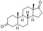5a-Androstanedione Struktur