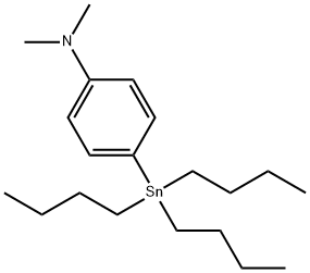 [4-(Dimethylamino)phenyl]tributylstannane Structure