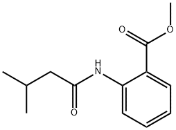 methyl 2-[(3-methyl-1-oxobutyl)amino]benzoate Structure