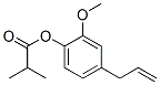 4-allyl-2-methoxyphenyl isobutyrate,84604-53-5,结构式