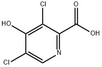 3,5-二氯-4-羟基吡啶-2-羧酸, 846045-08-7, 结构式