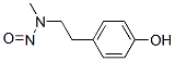 N-nitroso-N-methyltyramine Structure