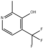 3-Pyridinol, 2-methyl-4-(trifluoromethyl)- 化学構造式