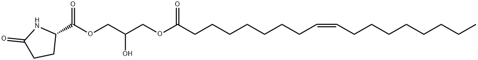 2-hydroxy-3-(oleoyloxy)propyl 5-oxo-L-prolinate,84608-82-2,结构式