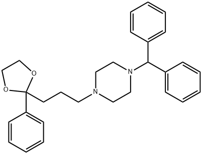 DOTARIZINE Structure