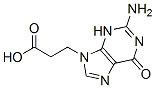 3-(2-amino-6-oxo-3H-purin-9-yl)propanoic acid|