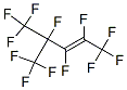 1,1,1,2,3,4,5,5,5-九氟-4-(三氟甲基)-2-戊烯, 84650-68-0, 结构式