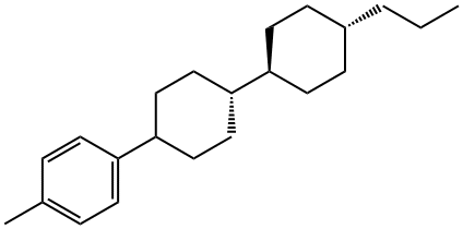 4-[反-4-(反-4-丙基环己基)环己基]甲苯, 84656-75-7, 结构式