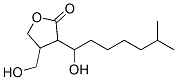 2-(6'-methylheptanol-1'-yl)-3-hydroxymethyl-4-butanolide Structure