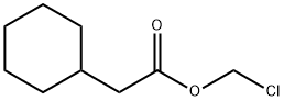 CYCLOHEXANE ACETIC ACID CHLOROMETHYL ESTER Structure