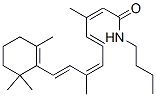 (2Z,4E,6Z,8E)-N-butyl-3,7-dimethyl-9-(2,6,6-trimethyl-1-cyclohexenyl)n ona-2,4,6,8-tetraenamide Structure