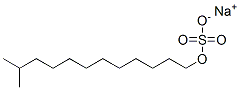 sodium isotridecyl sulphate Struktur