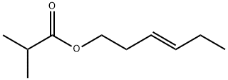 (E)-hex-3-enyl isobutyrate Struktur