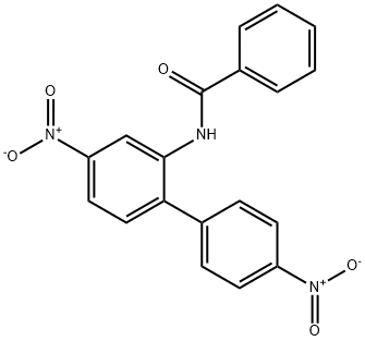 N-(4,4`-二硝基-联苯基-2-基)苯甲酰胺,84682-33-7,结构式