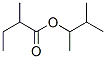 2-メチルブタン酸1,2-ジメチルプロピル 化学構造式