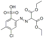 diethyl [(5-chloro-4-methyl-2-sulphophenyl)azo]malonate|