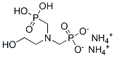 84696-97-9 diammonium dihydrogen [[(2-hydroxyethyl)imino]bis(methylene)]bisphosphonate