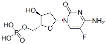 5-fluoro-2'-deoxycytidine 5'-monophosphate,847-22-3,结构式