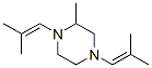 2-methyl-1,4-bis(2-methylprop-1-enyl)piperazine|