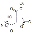 84713-02-0 ammonium copper(2+) 2-hydroxypropane-1,2,3-tricarboxylate 
