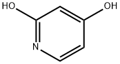 2,4-Dihydroxypyridine Struktur