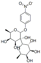 4-nitrophenyl 2-fucopyranosyl-fucopyranoside Structure