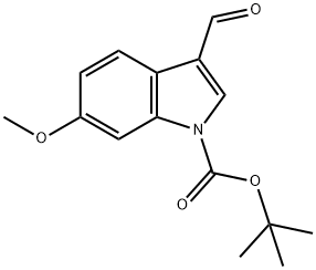 3-FORMYL-6-METHOXYINDOLE-1-CARBOXYLIC ACID TERT-BUTYL ESTER price.
